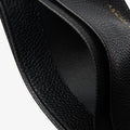 Credit Card Holder - Black Grained Leather