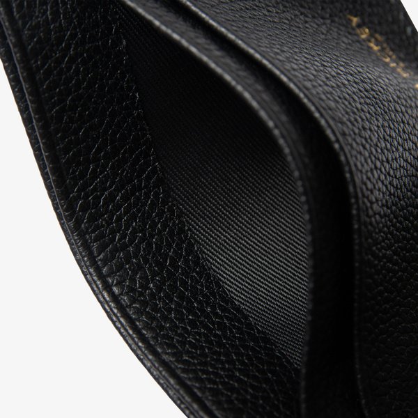 Credit Card Holder - Black Grained Leather