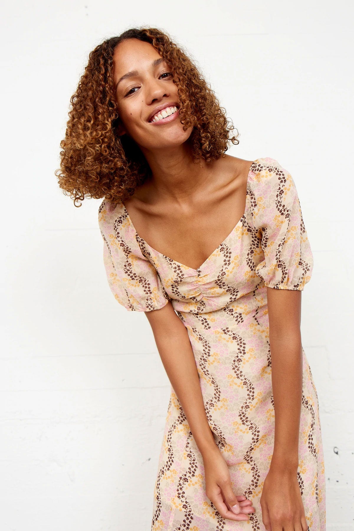 Magne Dress - Winter Wheat
