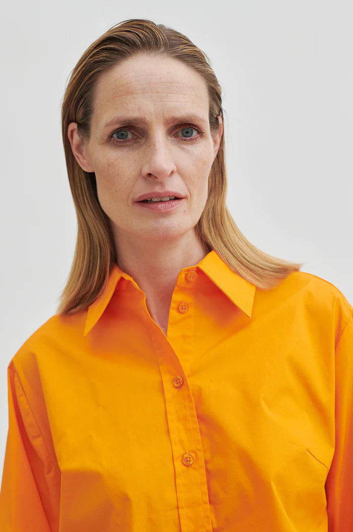 Matisol Shirt - Orange Pepper