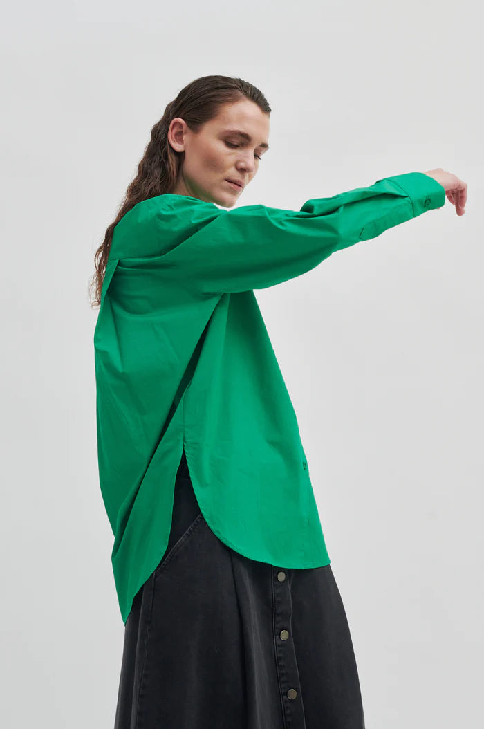 Alulin Shirt - Green Tambourine