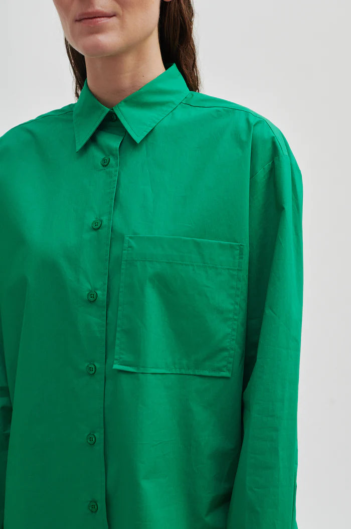 Alulin Shirt - Green Tambourine
