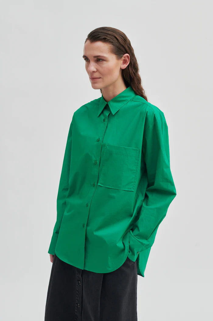 Alulin Shirt - Green Tambourine