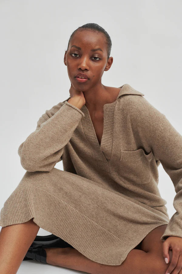 Jagoda Knit Dress - New Tobacco Brown