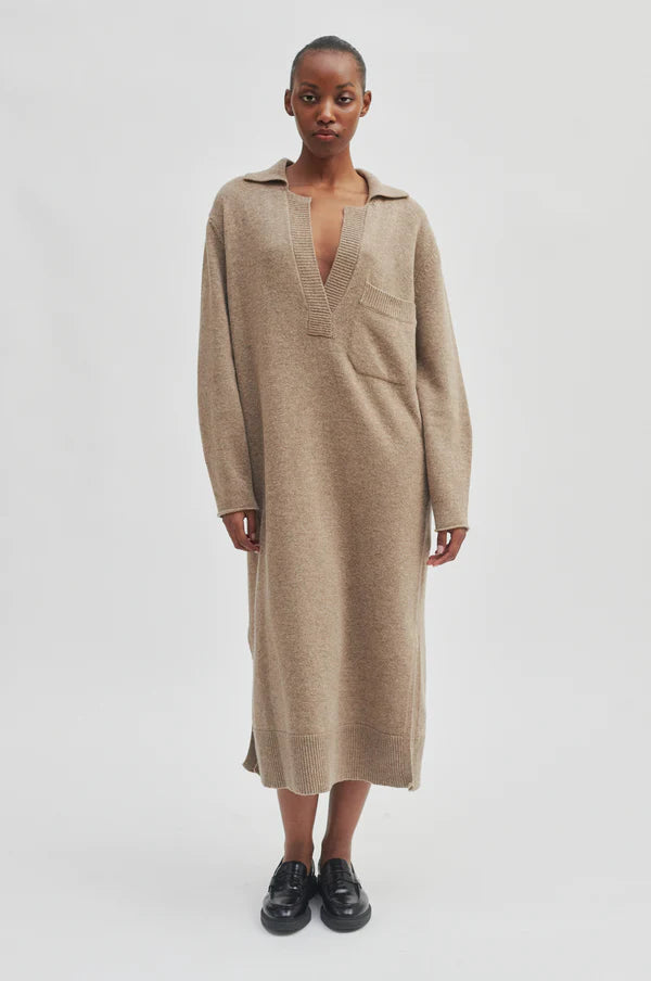 Jagoda Knit Dress - New Tobacco Brown