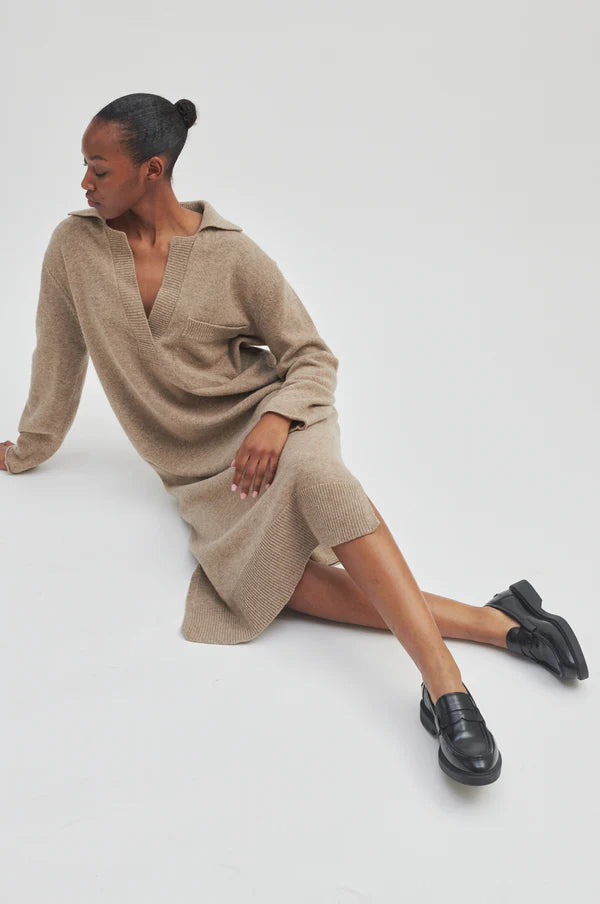 Jagoda Knit Dress - New Tobacco Brown