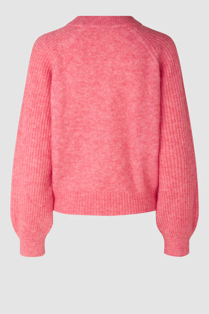 Brookline Knit O-Neck - Camellia Rose