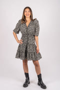 Mikka Waist Dress - Black
