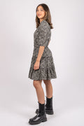 Mikka Waist Dress - Black