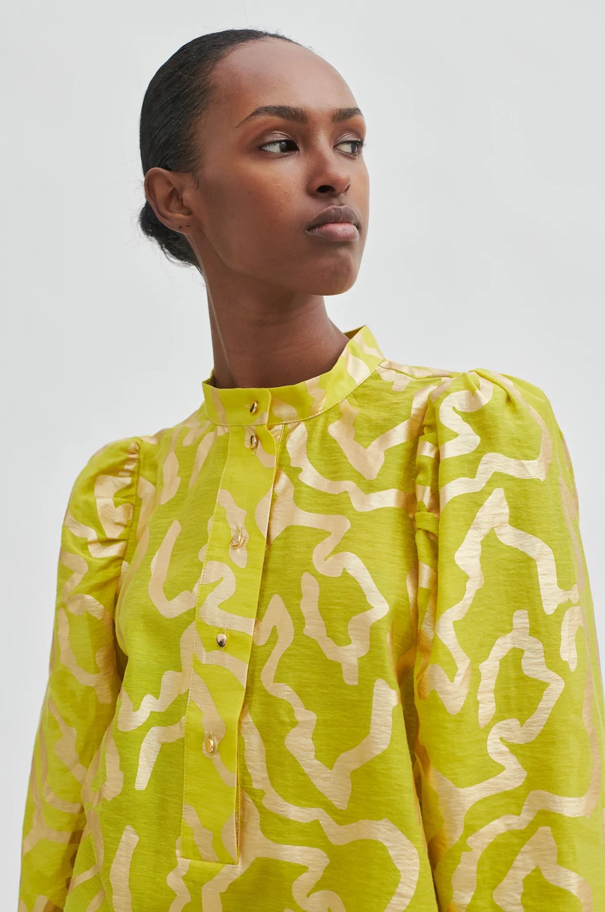 Comet Blouse - Snake Eye