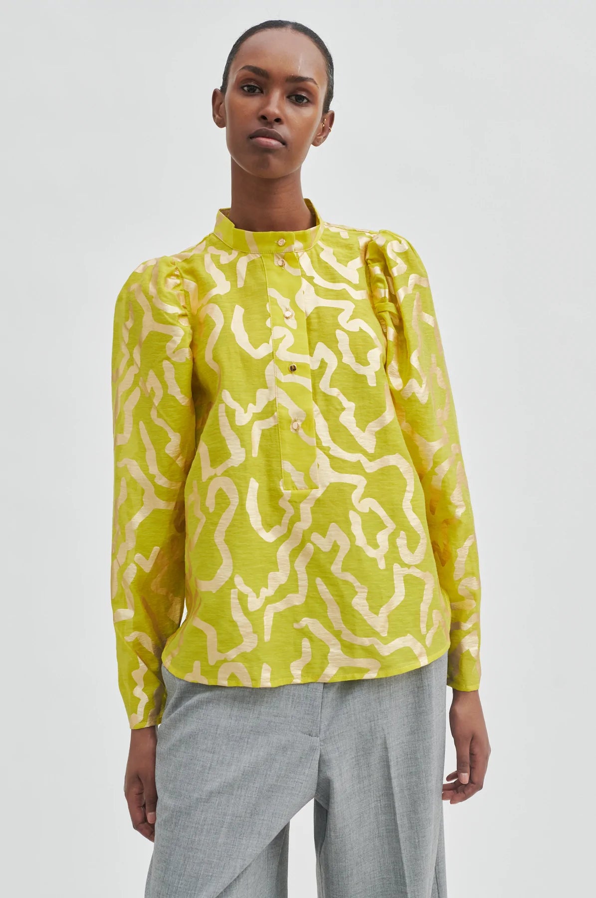 Comet Blouse - Snake Eye