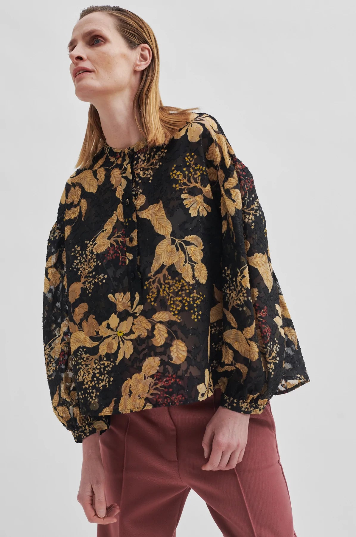 Mystery Blouse - Black