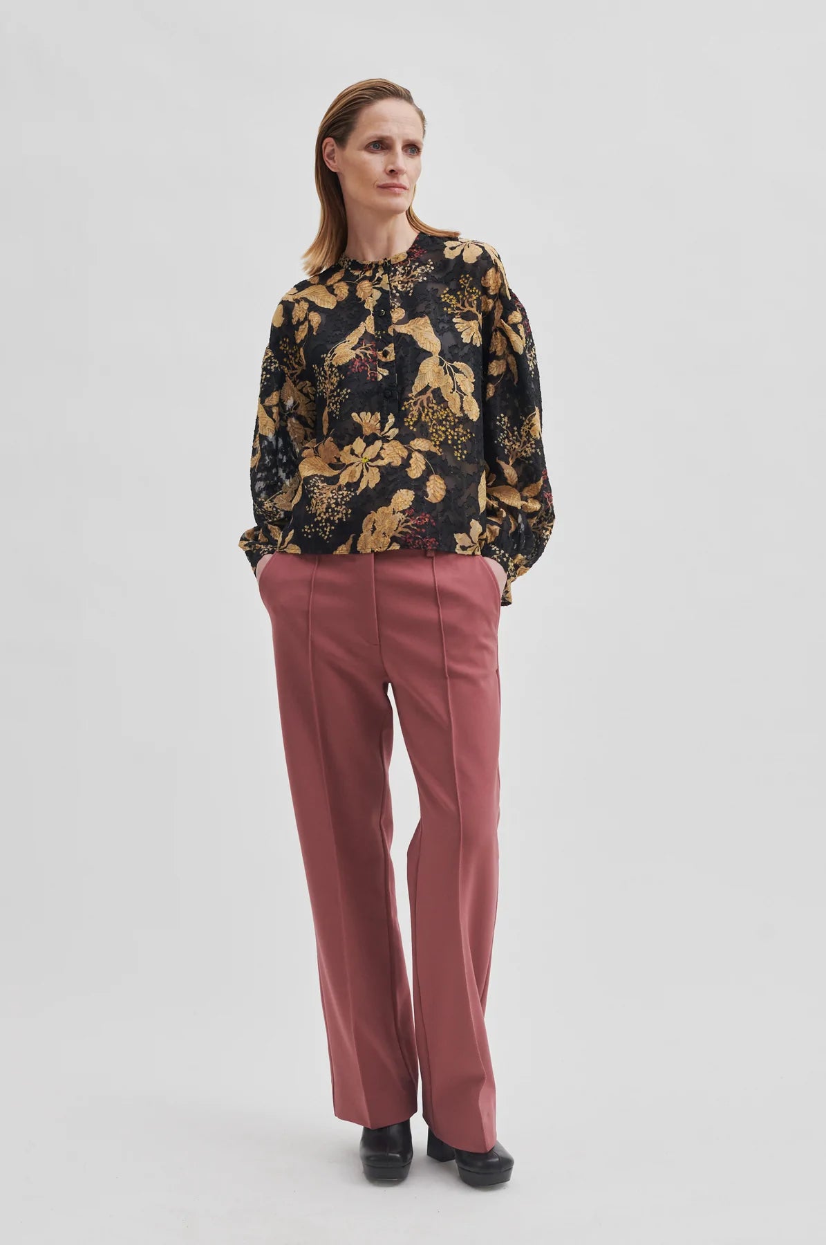 Mystery Blouse - Black