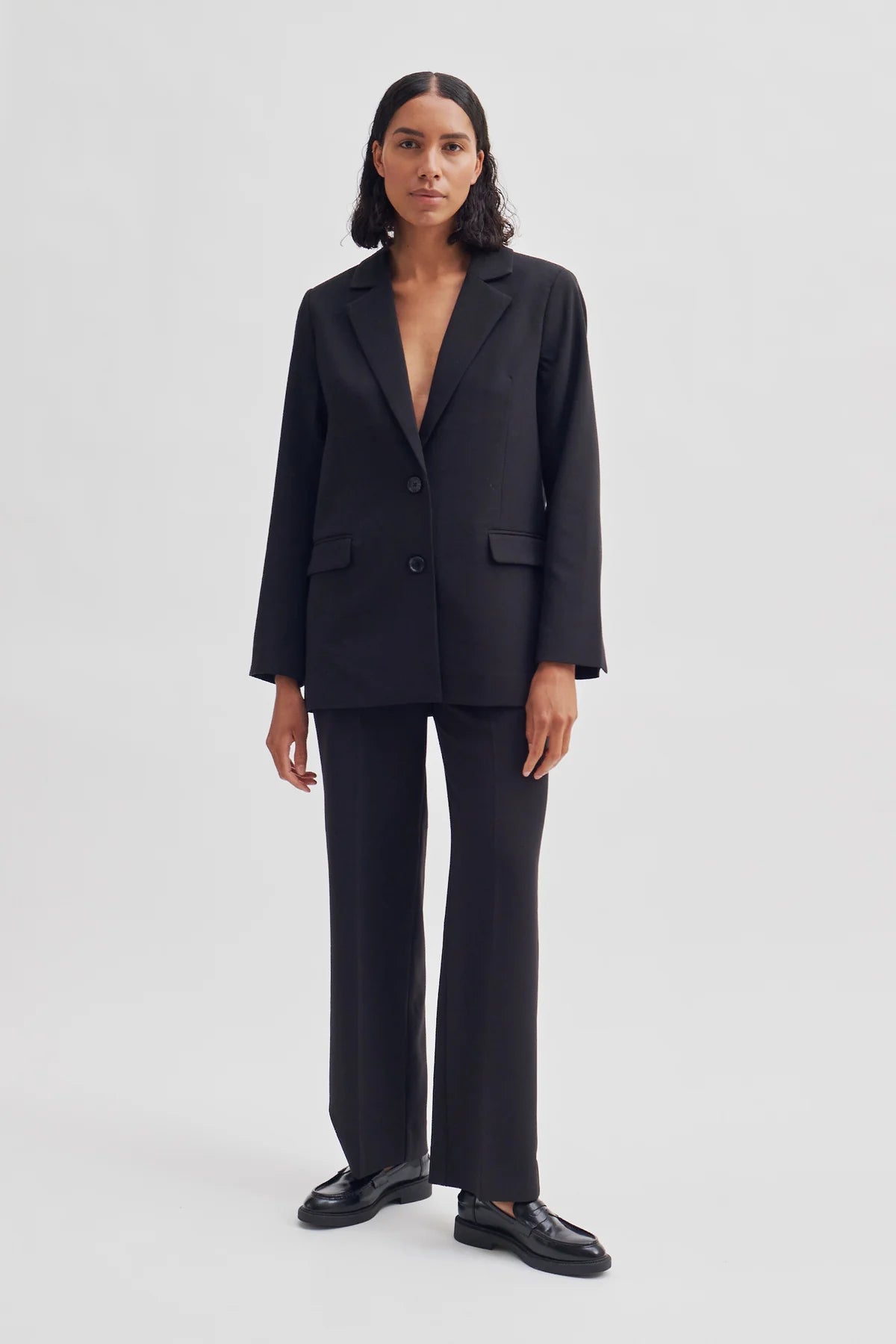 Evie Classic Blazer - Black