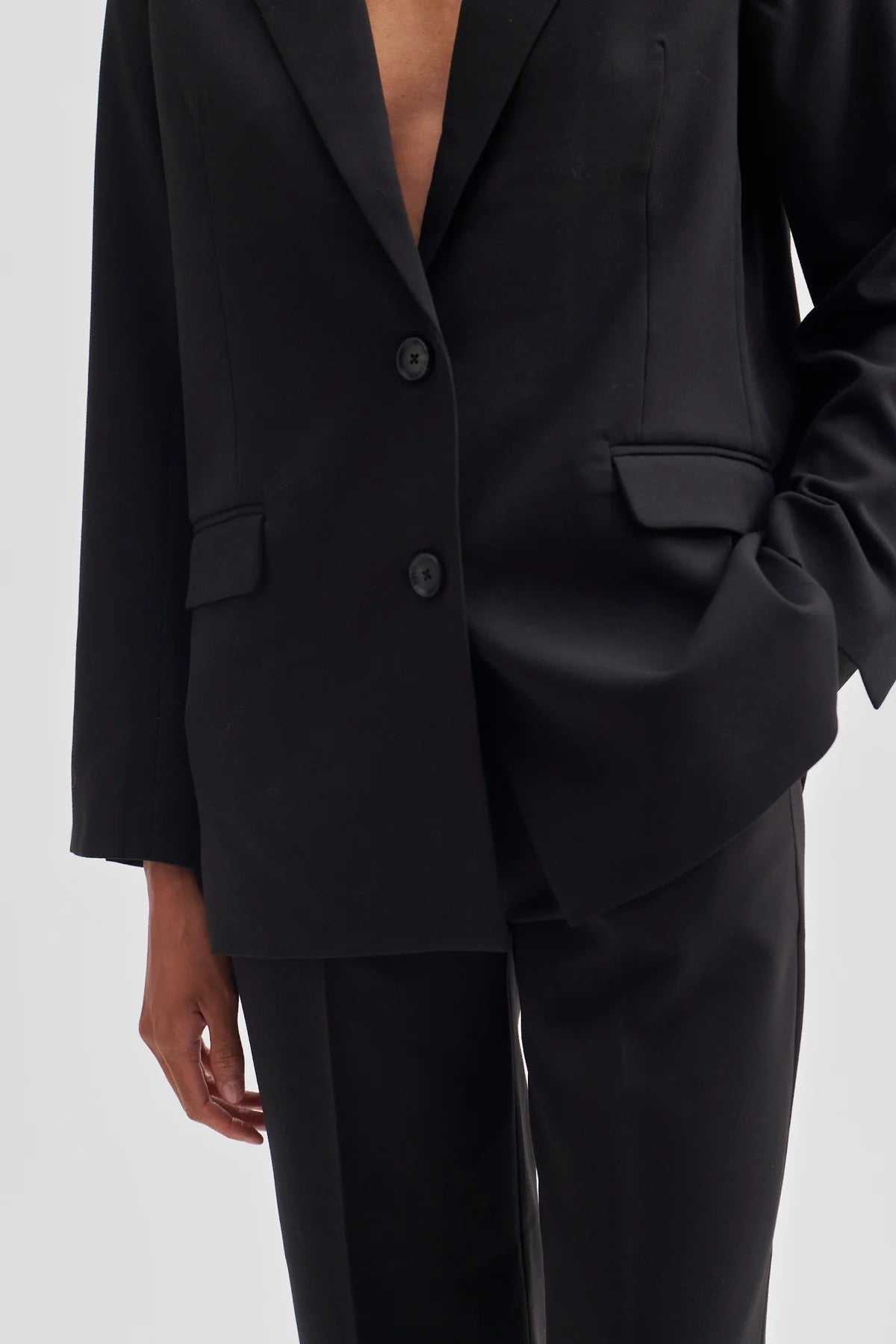 Evie Classic Blazer - Black