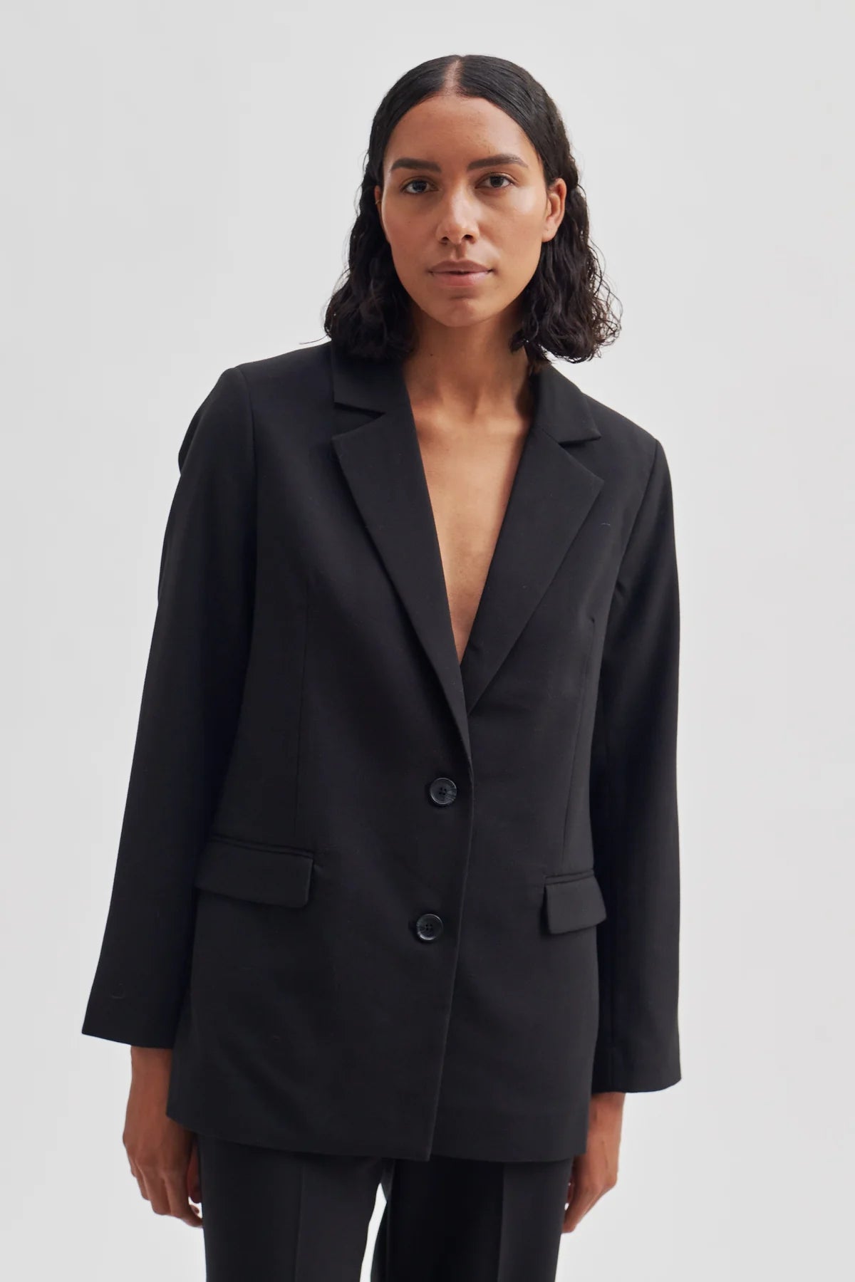 Evie Classic Blazer - Black