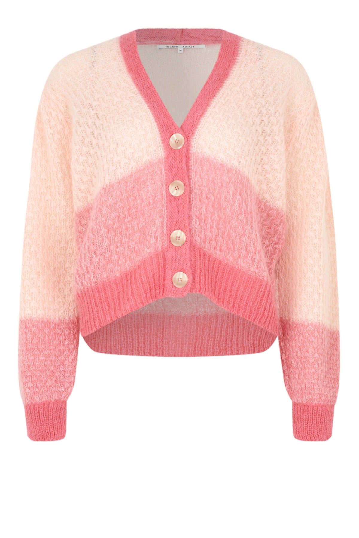 Sebastia Knit Cardigan - Quartz Pink