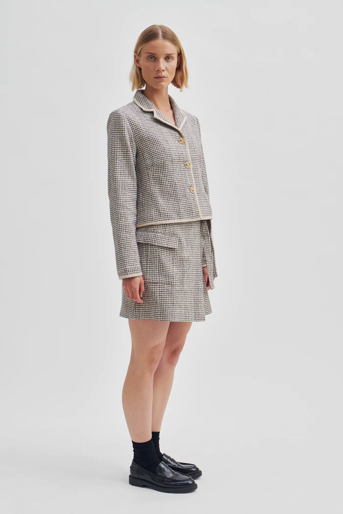 Channa Skirt - Dark Chalk