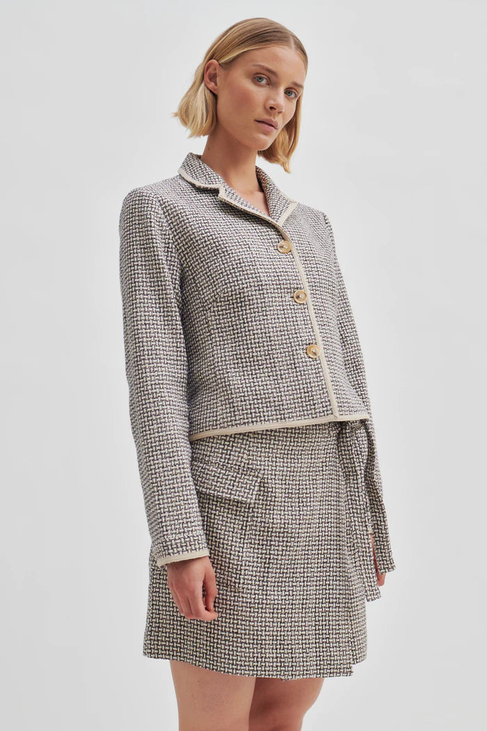 Channa Skirt - Dark Chalk