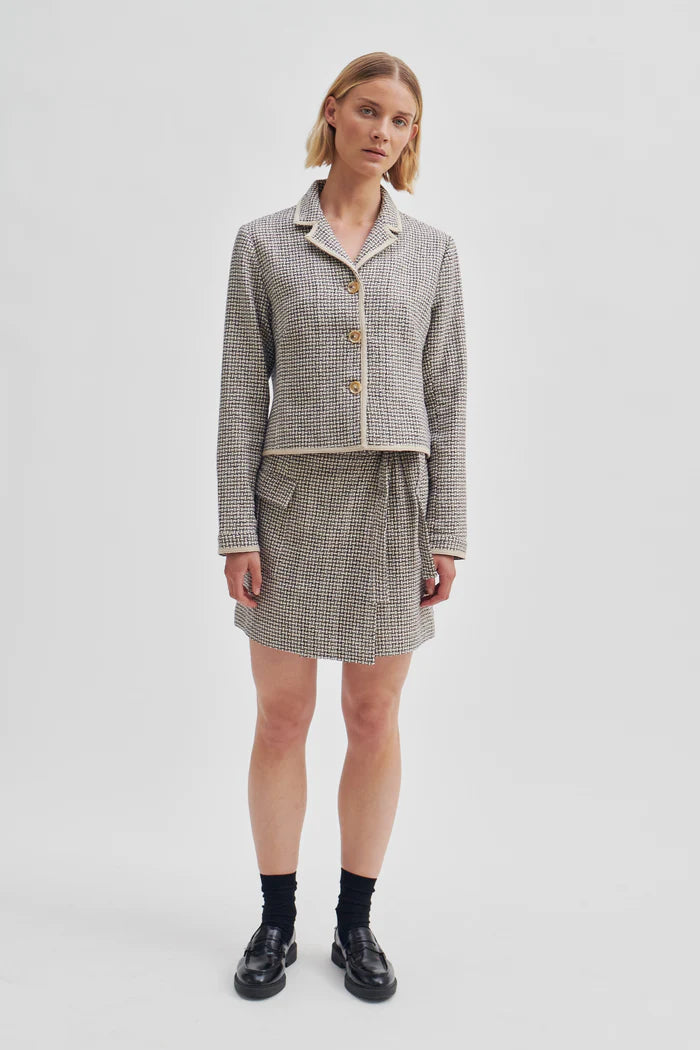 Channa Skirt - Dark Chalk