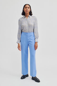 Levien Classic Trousers - Cornflower Blue