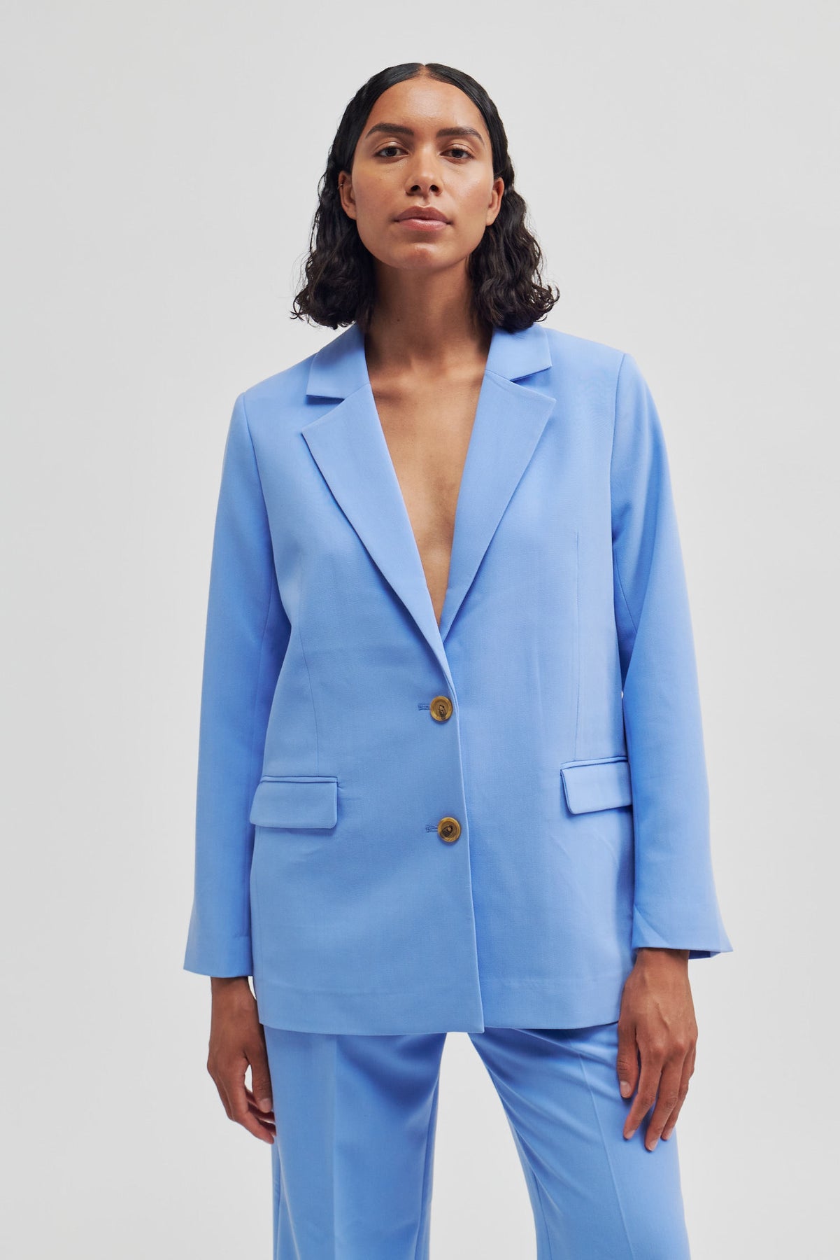 Levien Classic Blazer - Cornflower Blue