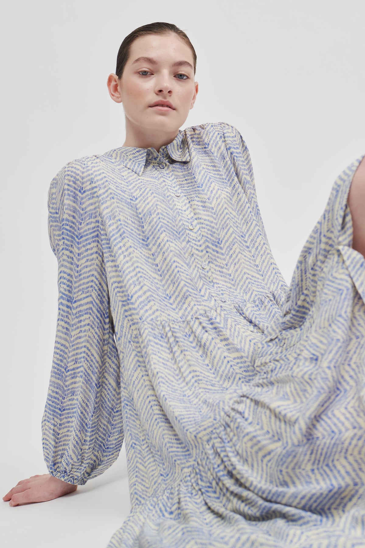 Mallow Dress - Amparo Blue