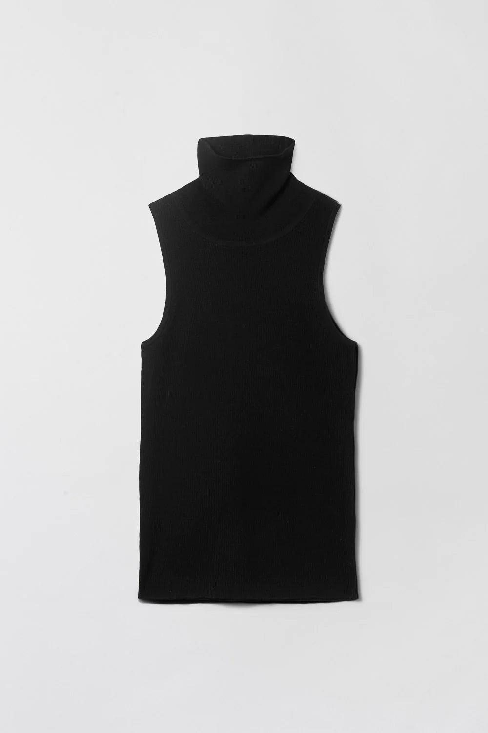 Spark Turtleneck Top - Jet Black