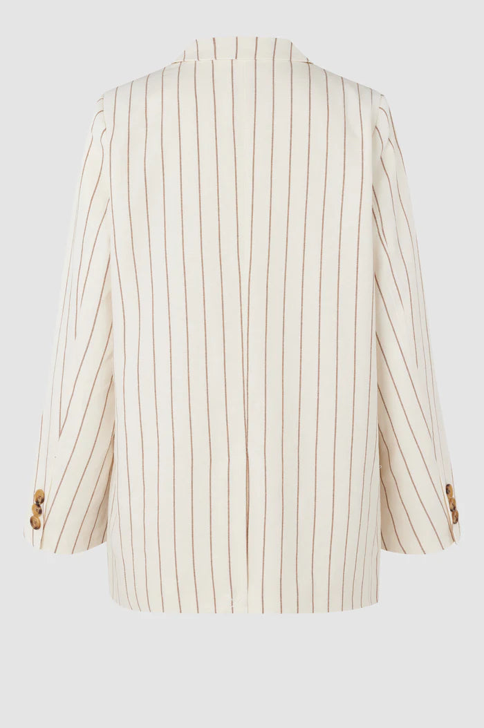 Spigato Blazer - Antique White