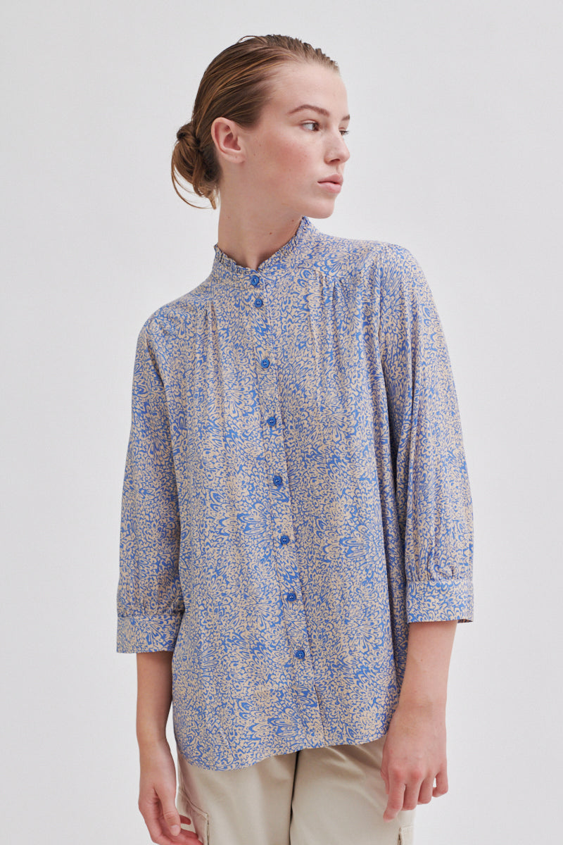 Gioia Shirt - Blue Yonder