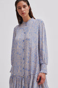Gioia Mini Dress - Blue Yonder