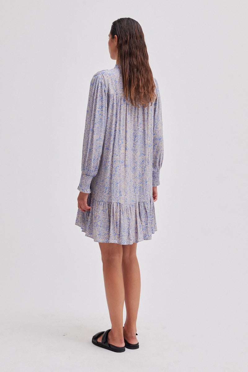 Gioia Mini Dress - Blue Yonder
