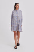 Gioia Mini Dress - Blue Yonder