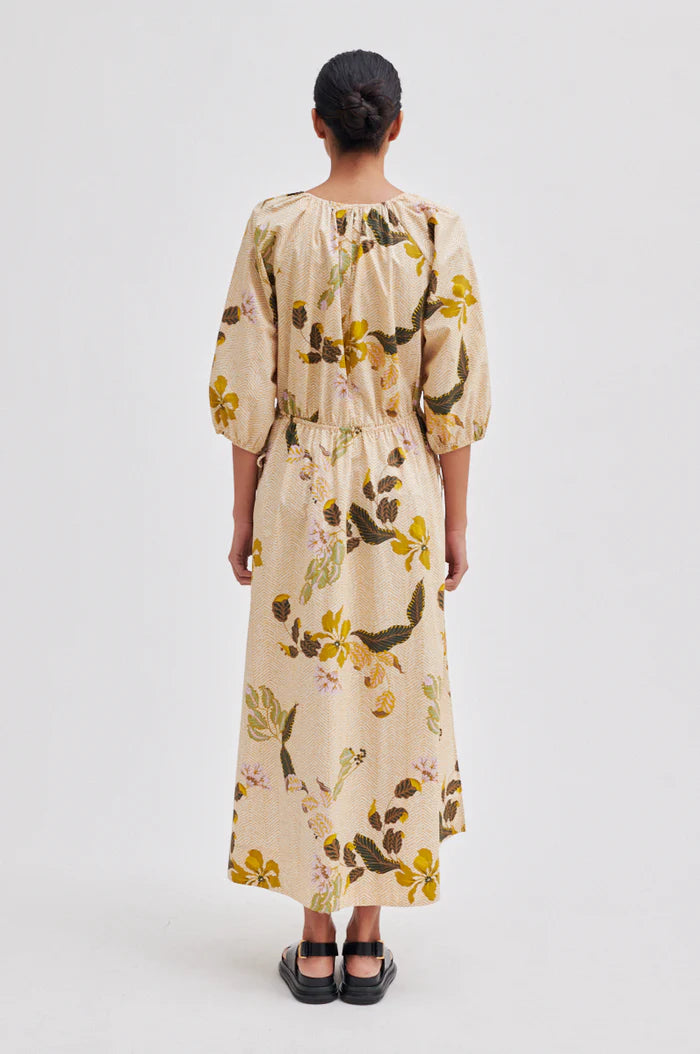 Trento Maxi Dress - Dark Chalk