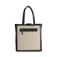 Alyssa Shopper - Black/Offwhite
