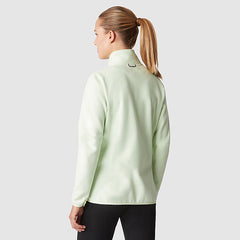W 100 Glacier Full Zip - Lime Cream