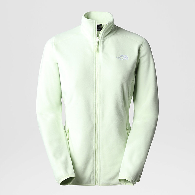 W 100 Glacier Full Zip - Lime Cream
