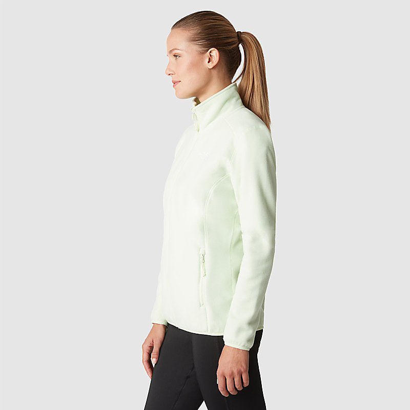 W 100 Glacier Full Zip - Lime Cream