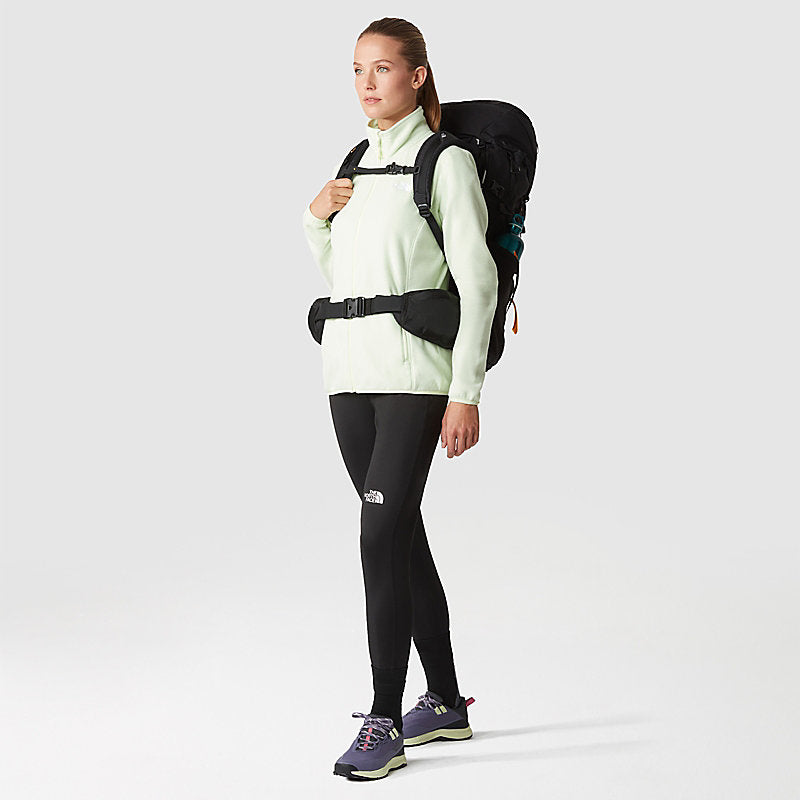 W 100 Glacier Full Zip - Lime Cream