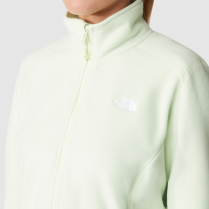W 100 Glacier Full Zip - Lime Cream