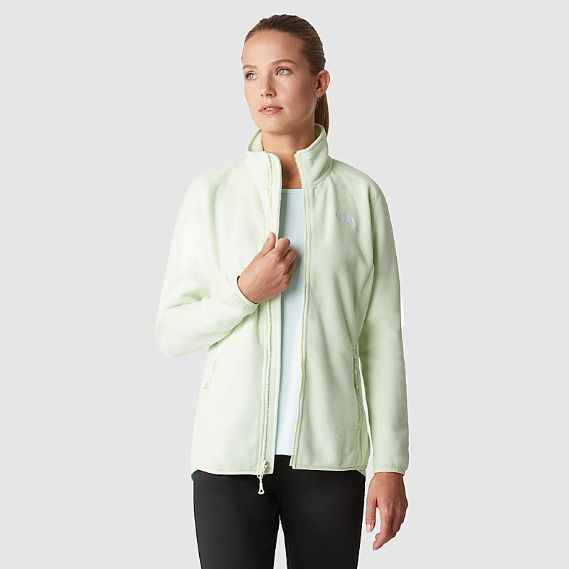 W 100 Glacier Full Zip - Lime Cream