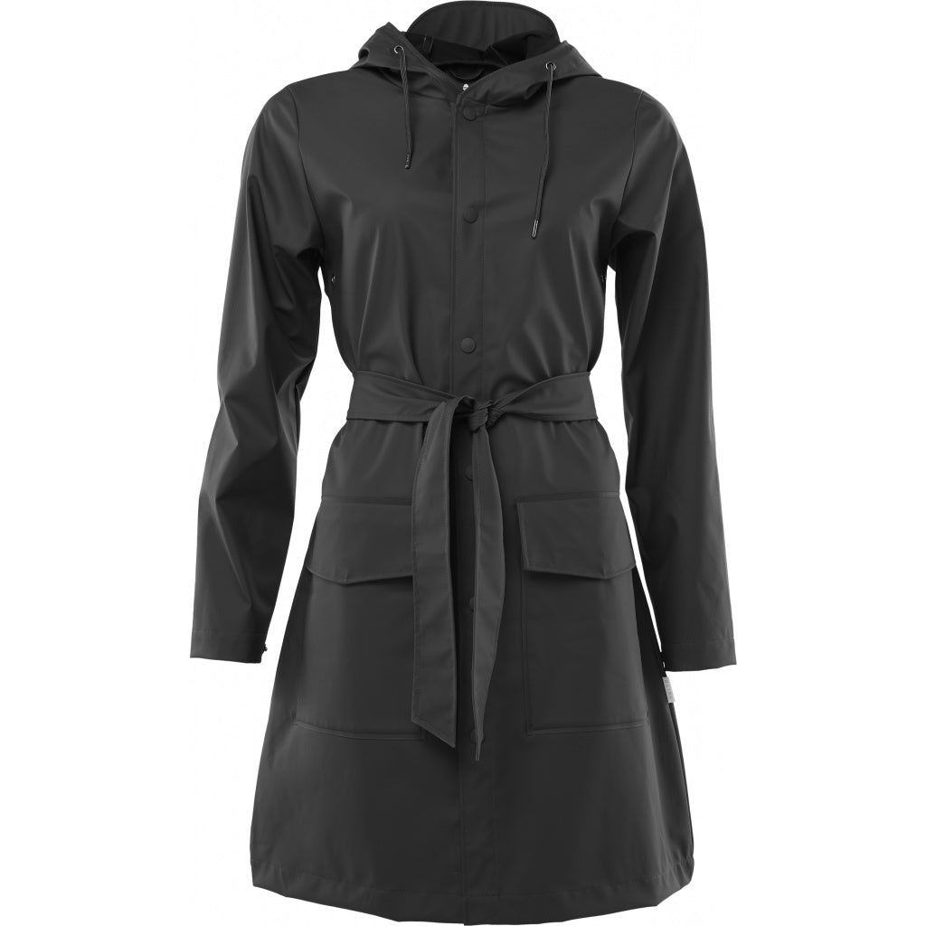Belt Jacket - Black - Rains - Jakker - VILLOID.no
