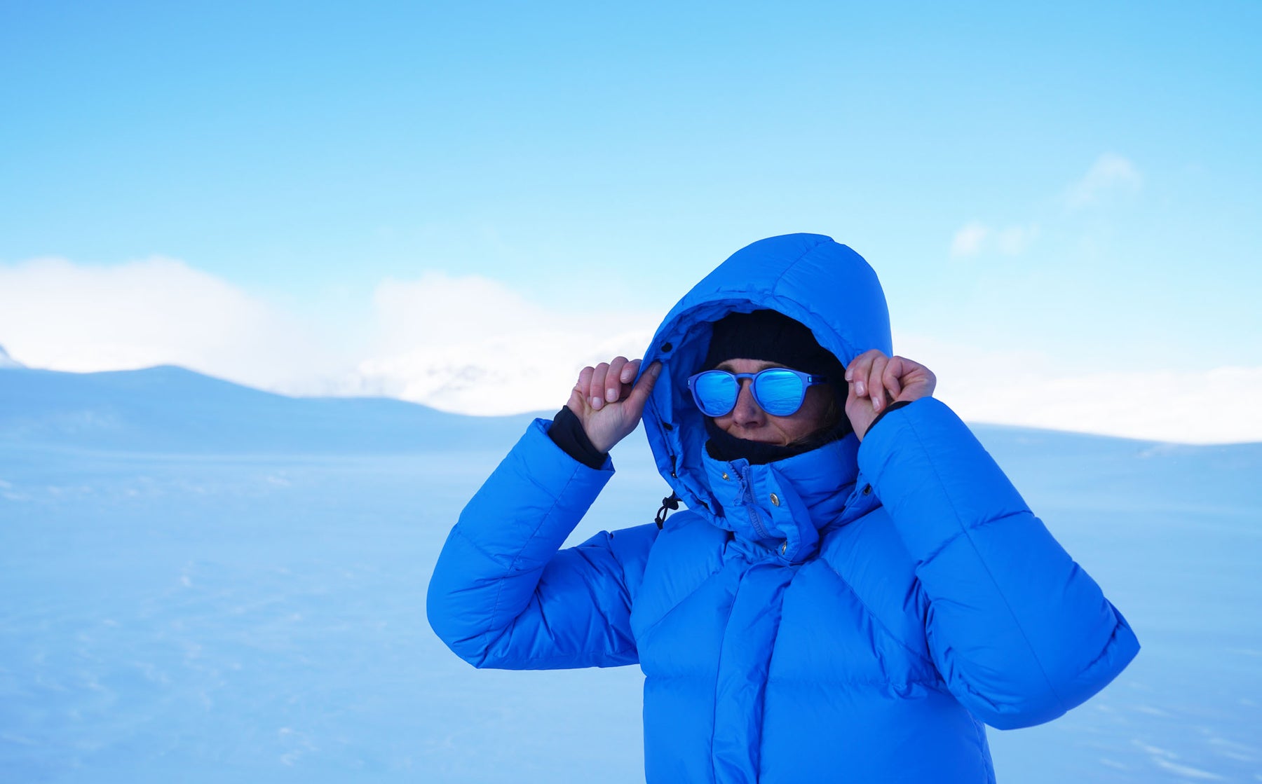 Stella Down Jacket - Ibiza Blue