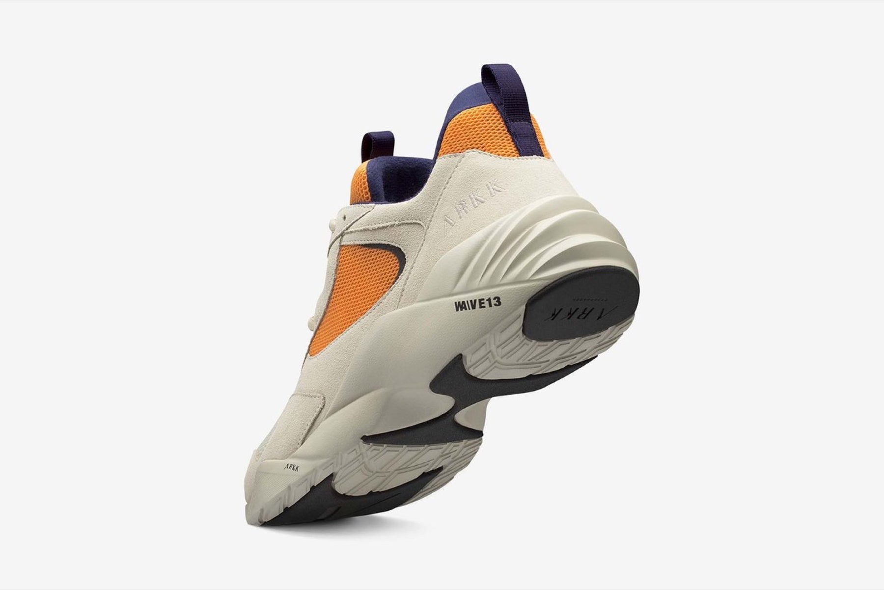 Kanetyk Suede W13 - Off White Blazing Orange - ARKK - Sko - VILLOID.no
