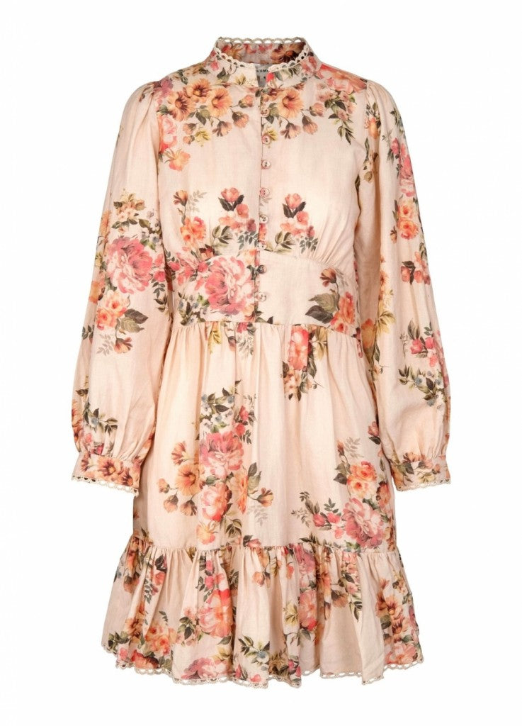 Marie Dress - Peach Parfait