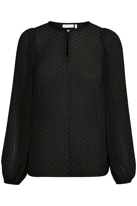 IbiIW Long Sleeve Blouse - Black