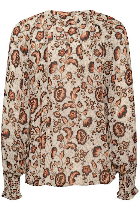 KettaPW Blouse - Koi Japanese Flo