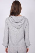 Mille Wool Hoodie - Huskey Grey - Ella & il - Gensere - VILLOID.no