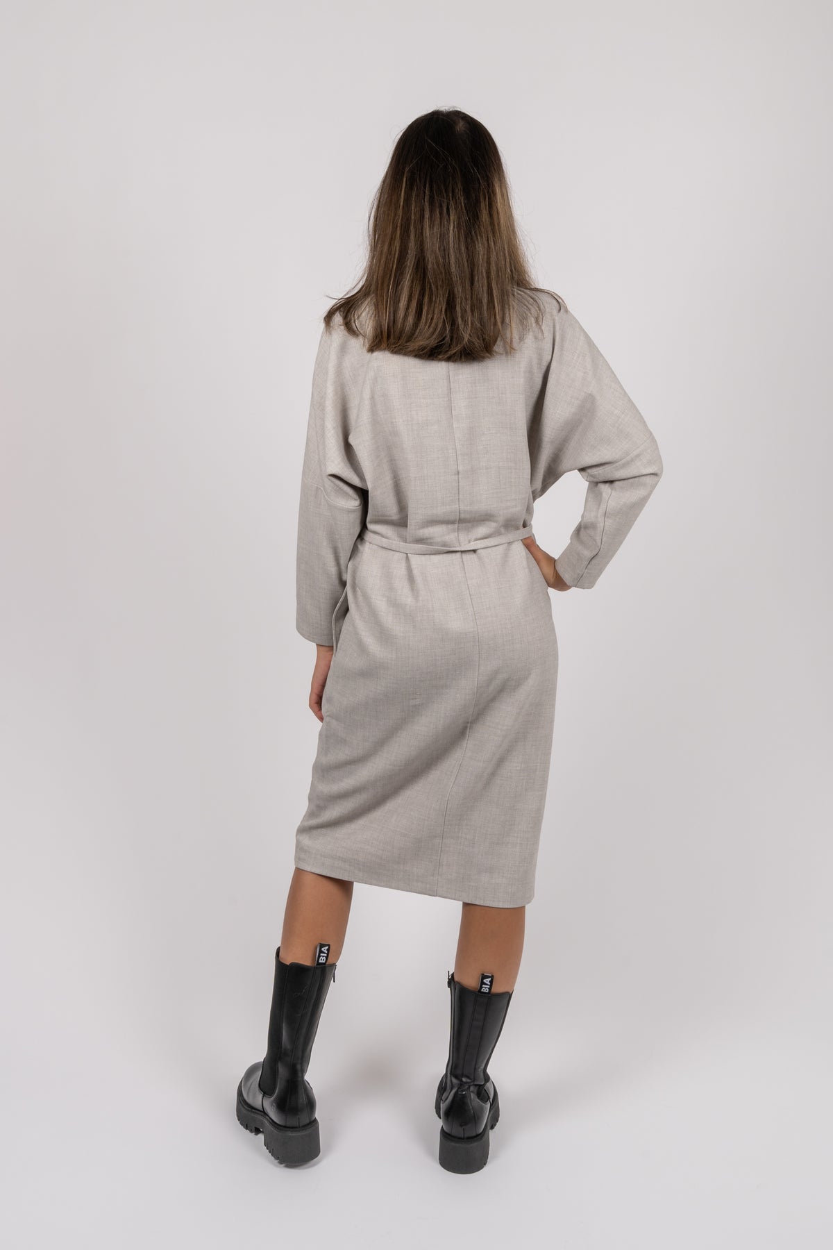 WadinaIW Dress - New Light Grey Melange