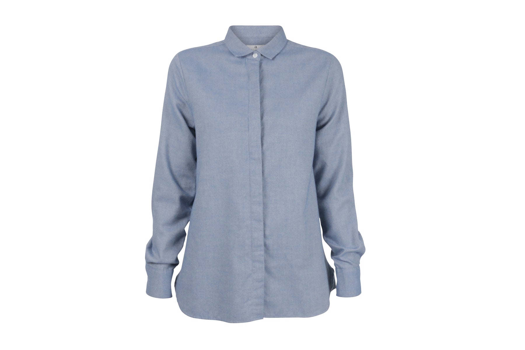 Blå Arniesays: Crawford Wool Flannel Skjorte - ArnieSays - Bluser & Skjorter - VILLOID.no